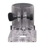 Maxbell Woodworking Trimmer Router Clear Plastic Base Protective Base Thickened Type