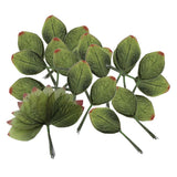 Max 144 Artificial flower plant bouquet for wedding home Christmas decor green