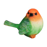 Maxbell Bird Figurine Arts Decoration Resin for Tabletop Outdoor and Indoor Outdoor Green