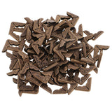 Maxbell 100 Pieces Metal Book Scrapbooking Photo Album Menu Corner Protectors bronze