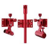 Maxbell Set of 3 Fishing Chair Accessories Fishing Rod Holder Bracket for Beach red