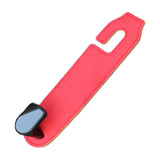 Maxbell PU Leather Car Auto Seat Back Hanger Organizer for Groceries Bag Sturdy Red