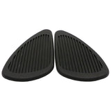 Maxbell Anti- Slip Side Tank Traction Knee Grip Protectors Gas Tank Stickers  Black