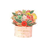 Maxbell 3D Greeting Card Gift Card Popup Card for Birthday Thinking You Mother's Day pink
