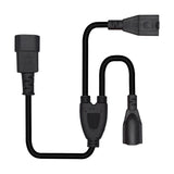 Maxbell 3 Prong Power Adapter Cord Heavy Duty 10A Universal Waterproof for Computer