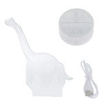 Maxbell 3D Dinosaur Night Light 7 Color Table Lamp Home Decor Kids Gift Type 6