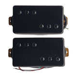 Maxbell Double Coil Pickups Set for 6 Strings Electric Guitar Accessories Parts Black 3