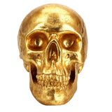 Maxbell Resin Creative Gold Human Head Money Box Saving Piggy Bank Halloween Gifts