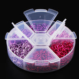 Maxbell Colorful Aluminum Wire Open Jump Rings for jewelry Making Accessories Set 3