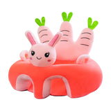 Maxbell support Seat Plush Chairs Learning to Sit Animal for Learning rabbit