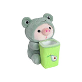 Maxbell Soft Plush Car Tissue Box Trash Bin Interior Decoration Cartoon Tissue Cover