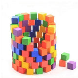 Maxbell 100pcs Children Wood Blocks Set Intelligence Game Building Blocks Stacking Toys