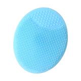 Maxbell Silicone Shampoo Brush Comfortable Soft for Kids Holiday Gifts Blue