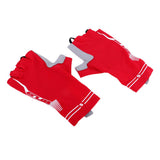 Maxbell Summer Breathable Cycling Motorcycle Half Finger Gel Padded Gloves S Red