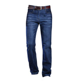 Maxbell Denim Jeans Pants Trouser Jogging Trendy Relaxed Fit Mens Straight Fit Jeans Deep Blue 28