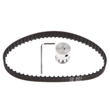 Max 5mm Bore 10 Teeth Timing Pulley Synchronous Wheel Timing Belt For Lathe CNC