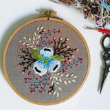 Max 1 Set DIY Embroidery Starter Kits with Pattern Sewing Crafts for Beginner A3
