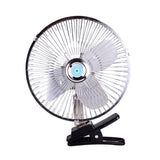 Maxbell Car Fan Low Noise Personal Desk Fan for Outdoor Travel Camping Tent Gym 10Inch 12V
