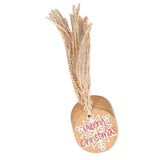 Maxbell 100PCS/Set Kraft Paper Christmas Crafts Gift Tags Price Tag Hanging Deco 5