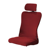 Maxbell Office Chair Cover with Headrest Cover Washable for Dining Room Gaming Chair Red