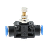 Max Restrictor Valve Throttle Valve Pneumatic Pneumatic Quick Connector 8mm