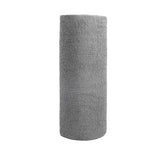 Maxbell Tear Away Towels Portable Microfiber Cleaning Cloth Roll for Bathroom Dishes Gray