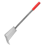 Maxbell Seafood Digging Rake Gardening Tool Gardening Hoe for Backyard Lawn Planting 57cm 8T