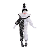 Max 38cm 15inch Vintage Porcelain Hanging Foot Clown Doll Harlequin Doll Model