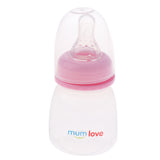 Maxbell Feeder 80ML Silicone Baby Care Juice Milk Water Mini Bottle Red