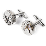 Maxbell Steampunk Vintage Watch Style Cufflinks Cuff Links Wedding Groom
