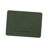 Maxbell PU Leather Table Mat Flooring Meal Mat Table Pad for Picnic Camping Barbecue Green 27.5cmx19cm