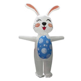 Maxbell Inflatable Costume Cosplay Funny Dress up for Carnival Props rabbiit