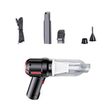 Maxbell Cordless Hand Car Vacuum Cleaner USB Charging Durable Black Basic