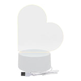 Maxbell Valentine Night Light with Message Board Modern for Office Valentine Bedroom