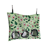 Maxbell Bunny Guinea Hay Storage Feeding Bags Practical Waterproof Surface Avocado Size L