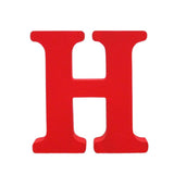 Max Red Wooden English Letters Decoration Ornaments for party H
