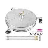 Maxbell High Pressure Washer Flat Surface Cleaner with Extension pole for Cleaning