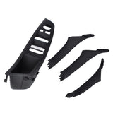 Maxbell 4PCS Door Handle Window Switch Panel & Interior Door Handle for BMW 5 Series