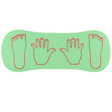 Maxbell EVA Soft Hands & Feet Game Playmat for Kids Jumping Crawling Toy Fun Green