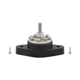 Maxbell Power Distribution Block Bus Bar 8 Terminal Block for Truck rv Black M6