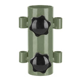 Maxbell Portable Tent Rod Holder Reinforced Bracket for Traveling Fishing Outdoor green