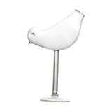 Maxbell Bird Champagne Glass 150ml Transparent Drinkware for Festival Wedding Dinner