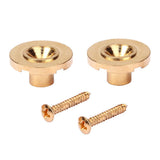 Max 2 Pieces Round Guitar String Tree Retainer Buckle Bass Accessories