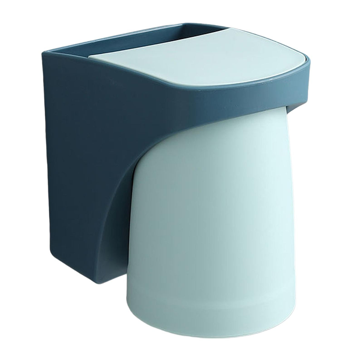 Maxbell Toothbrush Cup Holder Punch Free for Electric Toothbrush Toothpaste Kids blue