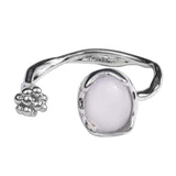 Maxbell Chic Opening Shaped Ring Copper Hip Hop Novelty for Photography Fashion Show Style G