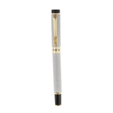 Max Elegant Fountain Pen Fine 0.5mm Business Signature Writing Supplies  silver