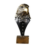 Maxbell Eagle Statue Adornment Creative Eagle Figurine for Home Bathroom Living Room