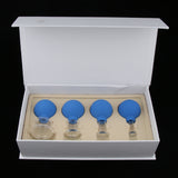 Max Maxb Glass Anti Cellulite Vacuum Cupping Cups Body Cupping Tools Set for Leg Back