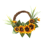 Maxbell #Artificial Wreath Green Leaves Garland for Wedding Thanksgiving Day Decor