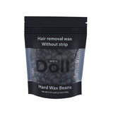 Max Depilatory Hard Wax Beans Pellet Waxing Beads Solid Hair Removal Black